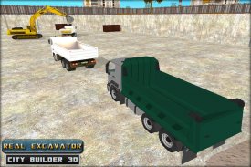 3D Real Excavator Thành phố Bu screenshot 1