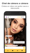Chatspin: vídeo chat al azar con desconocidos screenshot 0