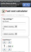 Fuel Cost Calculator UE screenshot 0