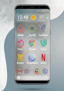 Apolo Coloring  - Theme Icon pack Wallpaper screenshot 1