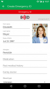 Medical ID screenshot 2