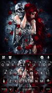 Spooky Skeleton Love Themes screenshot 0