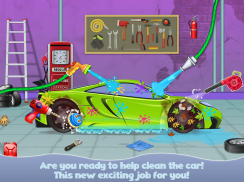 Modern Car Wash Garage Games screenshot 1