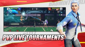 Badminton Blitz - PVP online screenshot 2