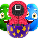 Surprise Eggs: Pop It Game 3D