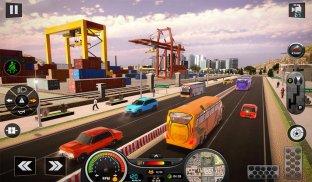 City Bus Driver Public Transport Bus Driving Games screenshot 12