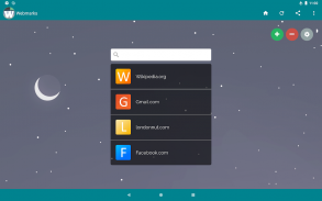 Webmarks: Website Bookmarks screenshot 1