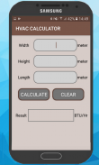 HVAC  Calculator Refrigerant screenshot 1