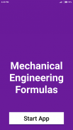 Mechanical Engineering Formula screenshot 0