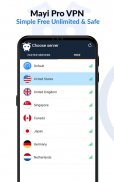 Mayi Pro VPN - Ads Free Vpn - Safe & Secure Vpn screenshot 1