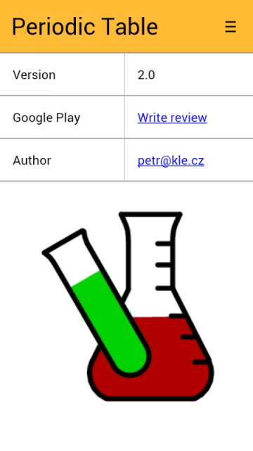 table periodic download app free Screenshot Periodic Table