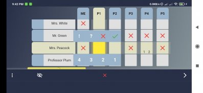 Clue Pad (Cluedo Notes) screenshot 4