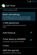 Call-Timer | Temporizador de llamada screenshot 4