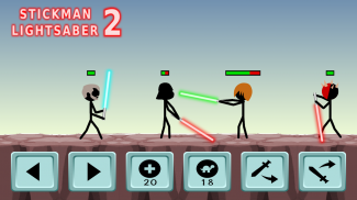 Stickman Lightsaber Warriors 2 screenshot 2