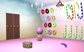 Zimmer Entkom Süßigkeiten Haus screenshot 13