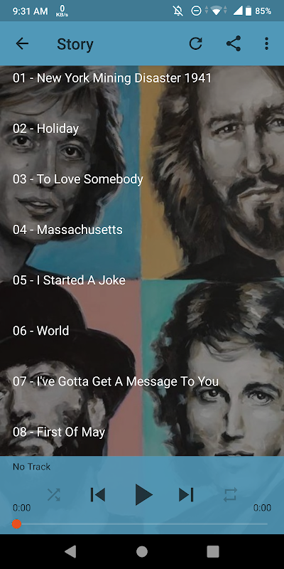 Download do APK de BEE GEES Músicas Letras para Android