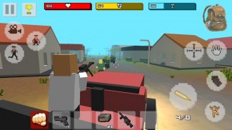 🧟 ज़ोंबी क्राफ्ट सरवाइवल 3 डी: फ्री शूटिंग गेम screenshot 6