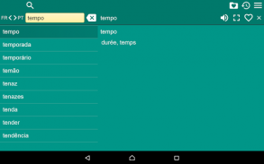 French Braz.Portuguese Dict screenshot 2