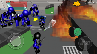 Stickman Sword Fighting 3D screenshot 0