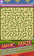 Manic Maze - Maze escape screenshot 2