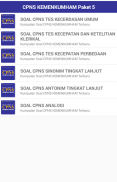 Soal CPNS 2021 (KEMENKUMHAM) screenshot 0