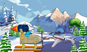 454-Snowmobile Escape screenshot 1