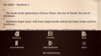 New Testament of Holy Bible screenshot 0