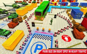لعبة وقوف الحافلة الجيش: ألعاب الحافلة screenshot 9