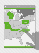 あそんでまなべる アメリカ地図パズル screenshot 6