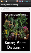 Botany Plants Dictionary screenshot 0