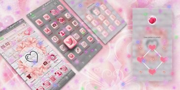 Heart Love Launcher Theme screenshot 1