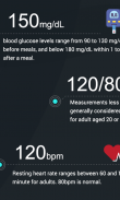 Blood Pressure and Sugar Tracker screenshot 3