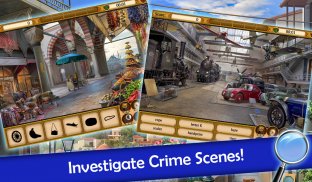 Hidden Objects: Mystery Society Crime Solving screenshot 0