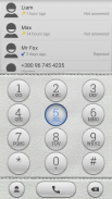 ExDialer Theme White Leather screenshot 1