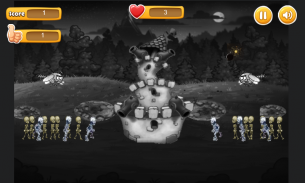 Cannon Defender -defend castle screenshot 1