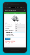 Steel Coil Calculator screenshot 1
