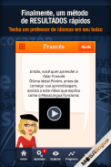 Aprender Francês Grátis: conversação e vocabulário screenshot 0
