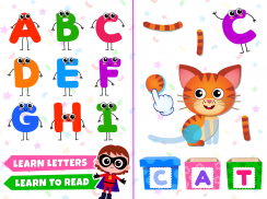 Bini Reading Games for Kids: Alphabet for Toddlers screenshot 15