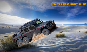 White Desert Truck Racing Drive screenshot 1