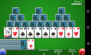 Solitario Clásico Tri Peaks screenshot 0