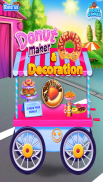 Donut Maker and Decoration-Cooking game screenshot 0