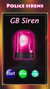Police Siren Sound Horn - Police Siren cop Lights screenshot 4
