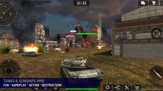 WAR Tanks vs Gunships screenshot 5