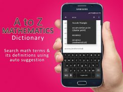 Mathematics Dictionary screenshot 7
