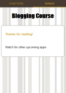 Blogging Course screenshot 6
