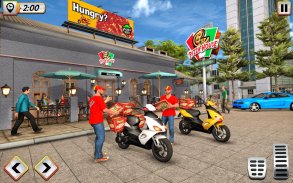 Pizza Delivery Boy Bike Games screenshot 3