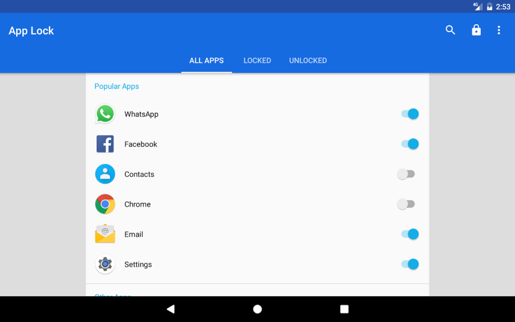 App Lock: Fingerprint Password | Download APK for Android ...