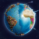 Idle World - Build The Planet Icon
