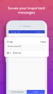 Messenger Tracker : Share free messages, videos screenshot 4