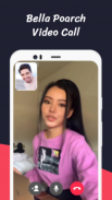 Bella Poarch Video Call and Fake Chat ☎️ Prank screenshot 0